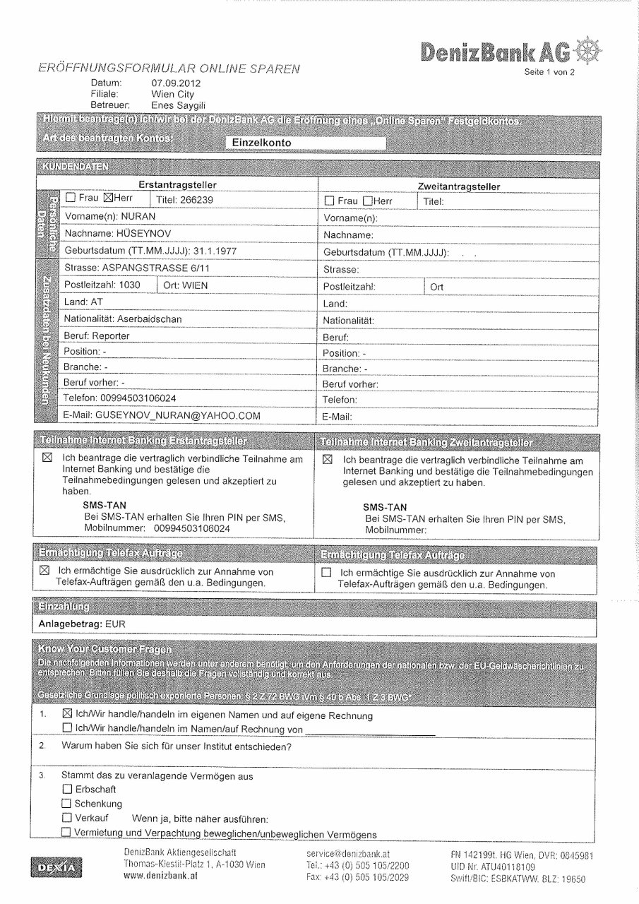 Азербайджанскому телеведущему срочно необходима помощь - обращение Бахрама Багирзаде (фото, документы)